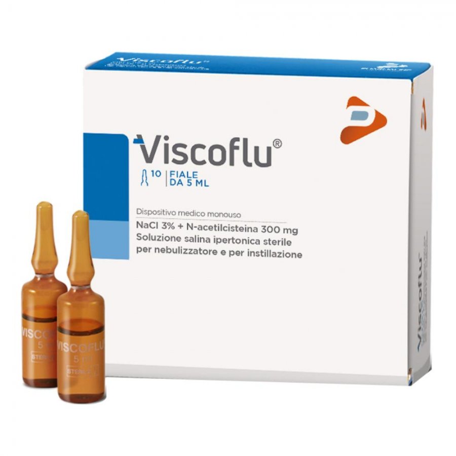 Pharmaline - Viscoflu 10 fiale da 5ml