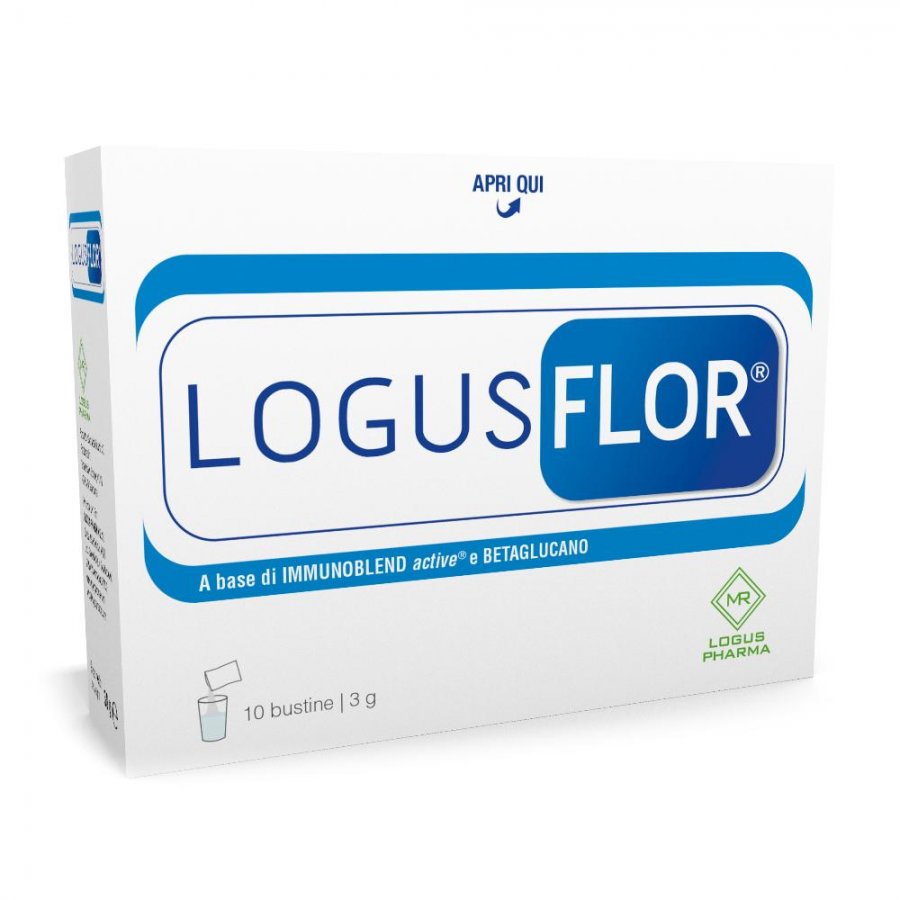 Logusflor - Integratore 10 Bustine da 3g