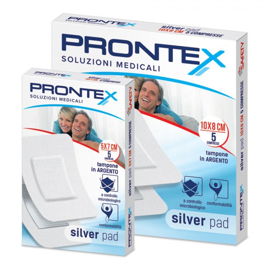 PRONTEX Silver Pad 10x8 5pz