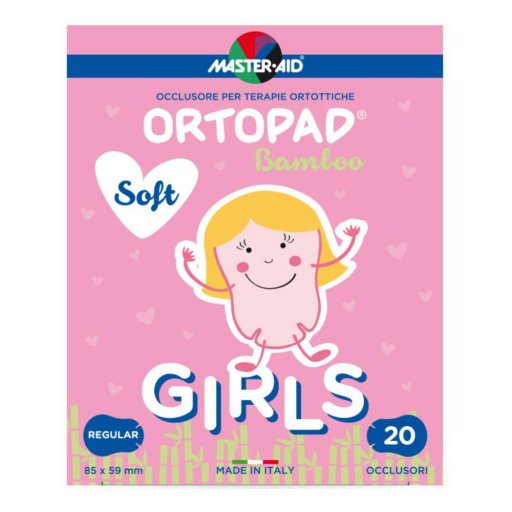 Master Aid Ortopad Bamboo Simpaty Regular 85x59mm - Confezione da 20 Pz