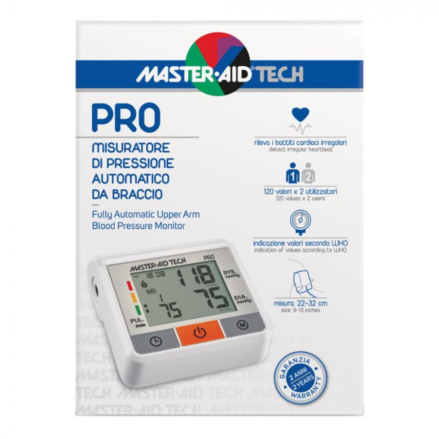 Master-Aid Tech Pro Misuratore Di Pressione Automatico Da Braccio