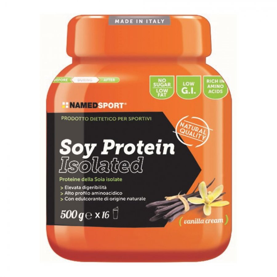 Named Sport - Soy Protein Isolate Vanilla Cream Polvere 500g