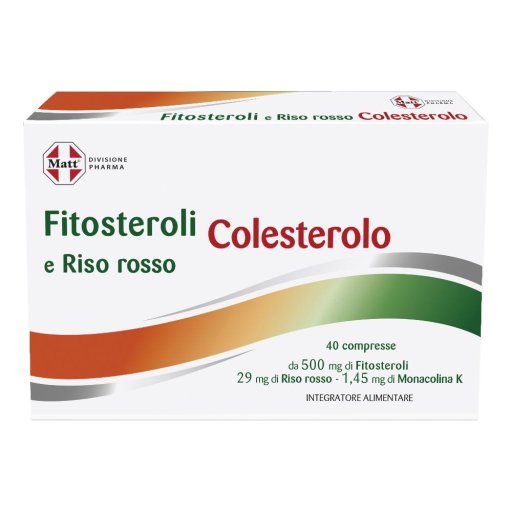 Matt Pharma, Fitosteroli e Riso rosso, 40 Compresse