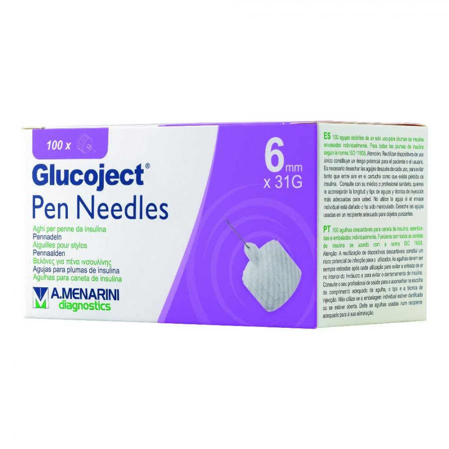 GLUCOJET Pen Needles 31g 6mm