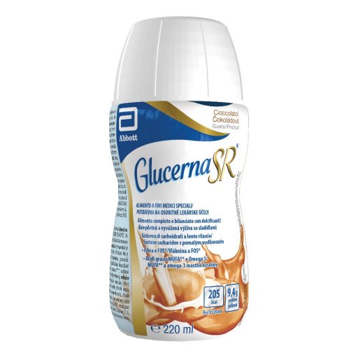 Glucerna SR Bevanda Dietetica Gusto Cioccolato 220 ml – Glucerna