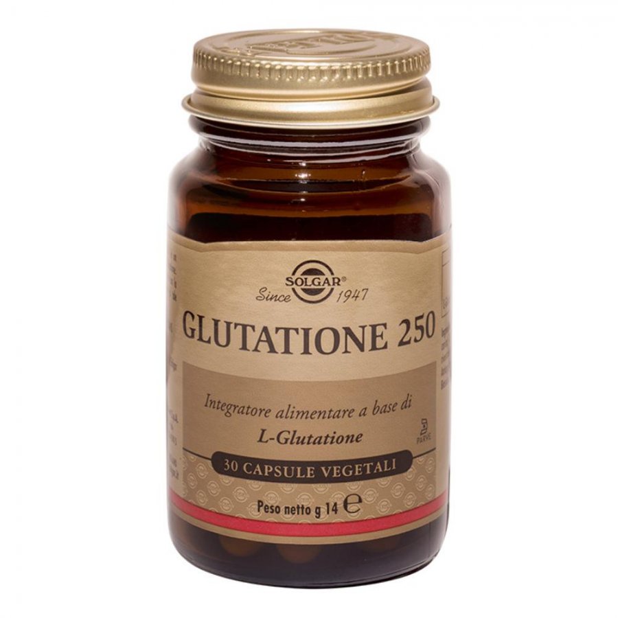 Solgar - Glutatione 30 Capsule Vegetali: Integratore antiossidante per il supporto immunitario