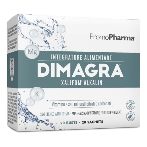 Dimagra Xalifom Alkalin - 20 Buste per un Equilibrio Acido-Base Ottimale