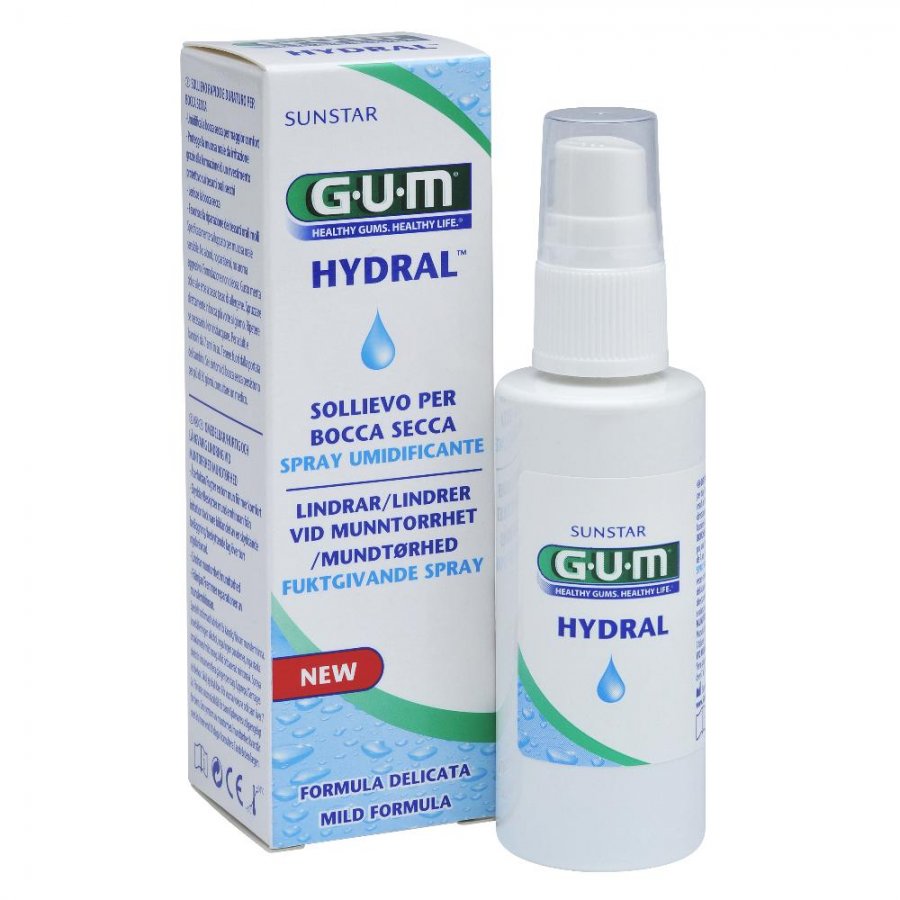 Gum Hydral Spray 50ml - Idratazione Intensa per Gengive Sensibili