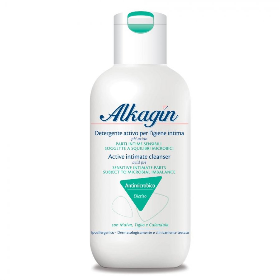 Alkagin Linea Intima Dermatologica Detergente Attivo Anti-Microbico 250 ml
