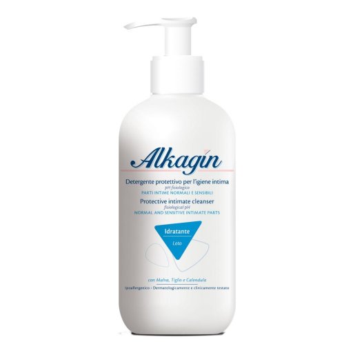 Alkagin Detergente Protettivo pH Fisiologico 400ml - Igiene Intima Dermatologica