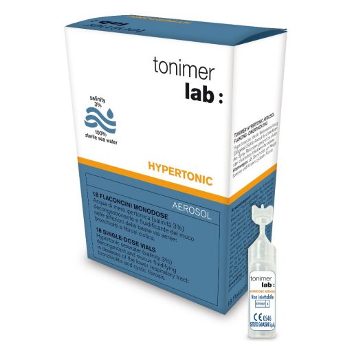 Tonimer Lab - Hypertonic Aerosol 18 Flaconi da 3ml