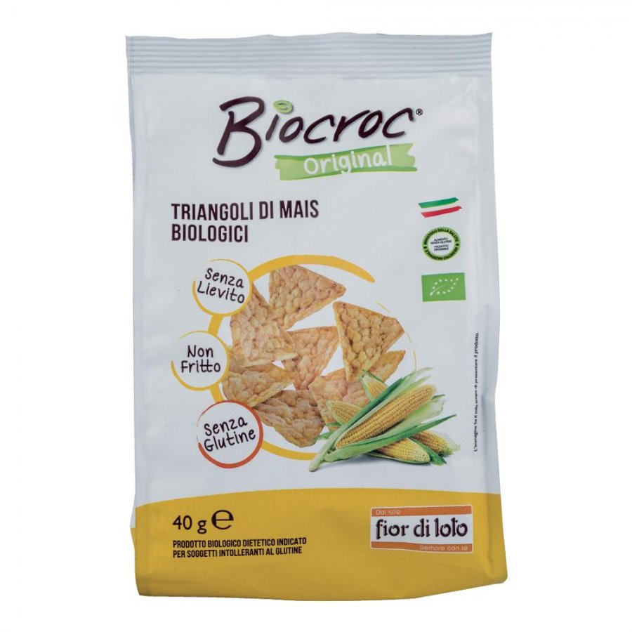 BioCroc Triangoli Mais Bio Senza Glutine 40 g