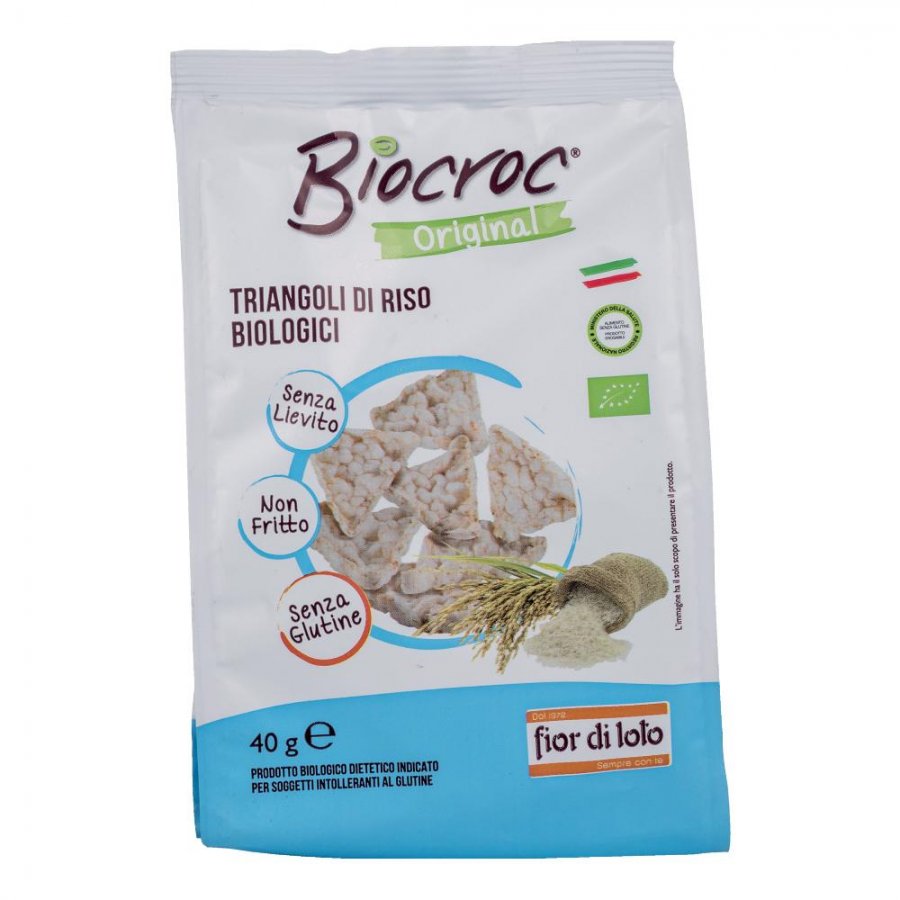  Biocroc Triangoli Di Riso Bio 40 g