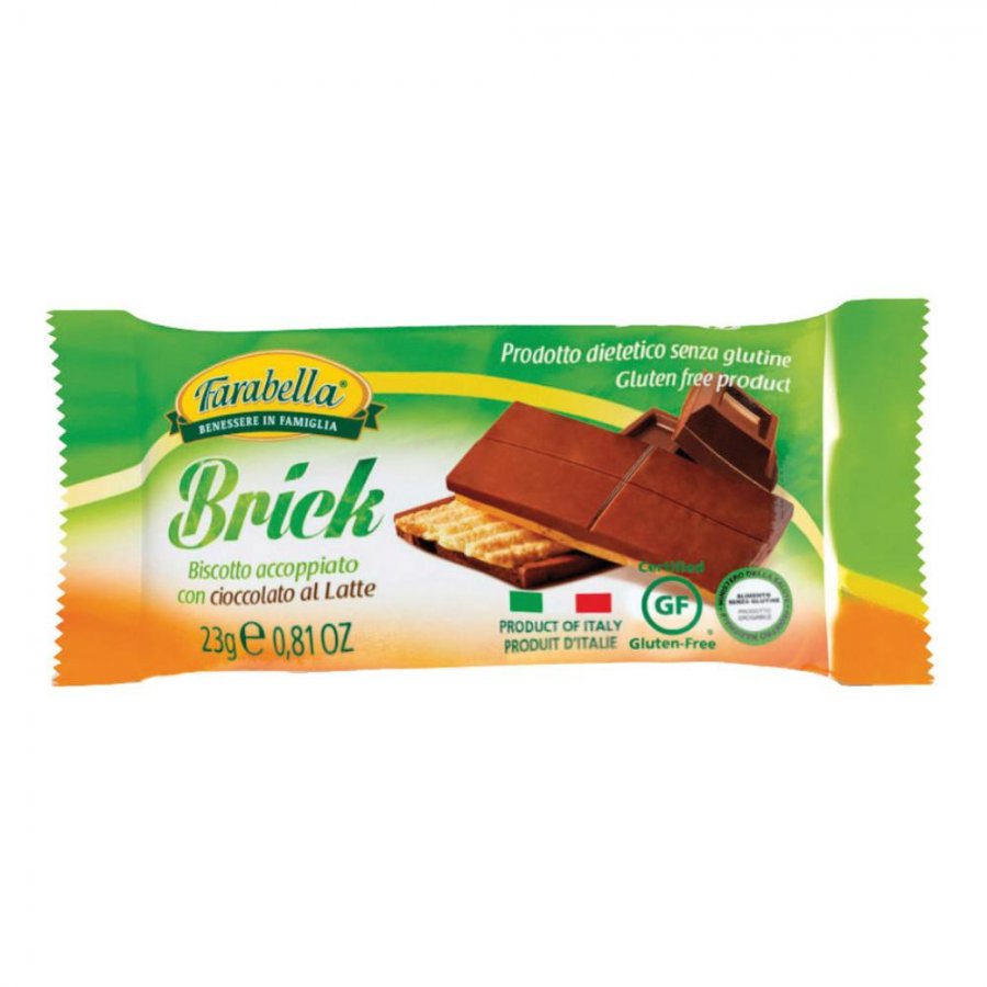FARABELLA Biscotti Brick Cioccolato 23g