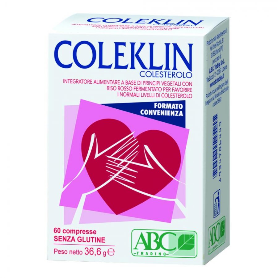 Coleklin Colesterolo - 60 Compresse Senza Glutine