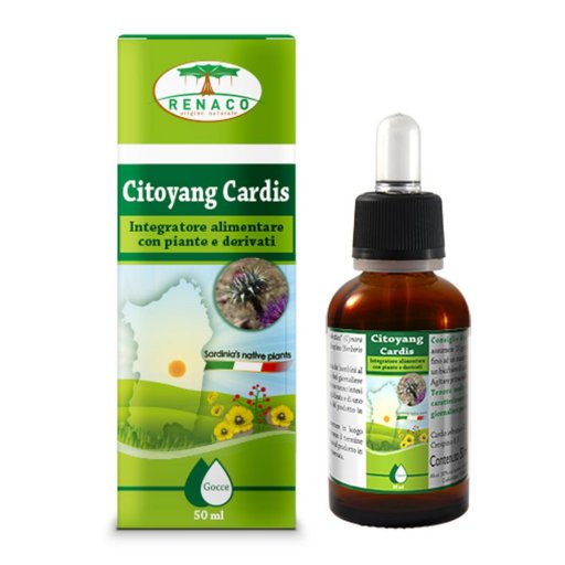 Renaco Citoyang Cardis Flacone da 50ml - Integratore per Funzione Epatica e Renale