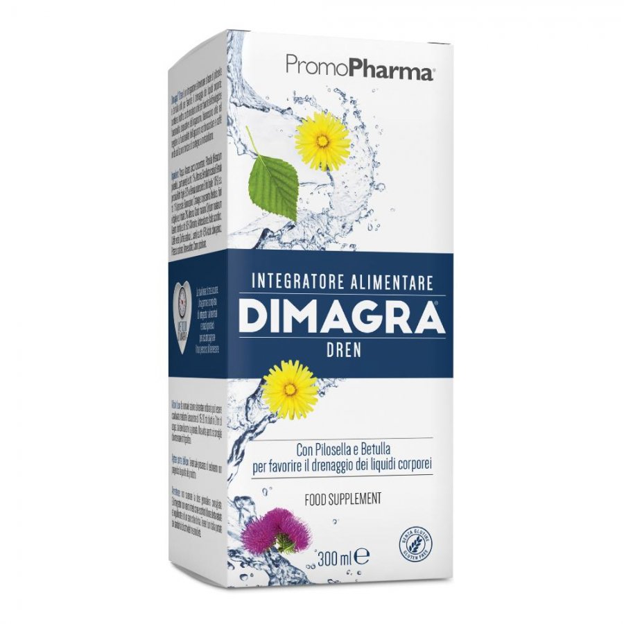 Dimagra Dren 300ml - Integratore Drenante Naturale per la Ritenzione Idrica