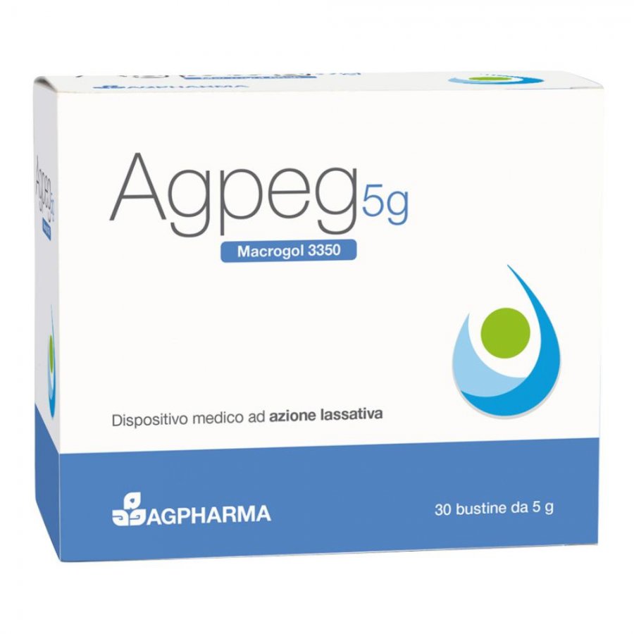 Agpeg - Macrogol 3350 30 Buste 5 g