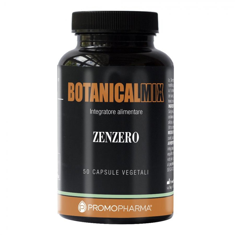 Botanical Mix - Zenzero 50 Capsule, Integratore Naturale di Zenzero
