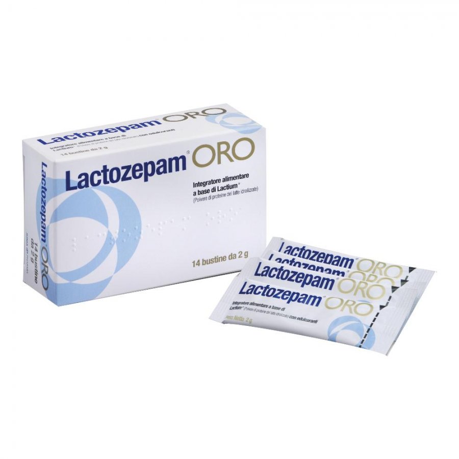 Lactozepam Oro - 14 Bustine Da 2 g
