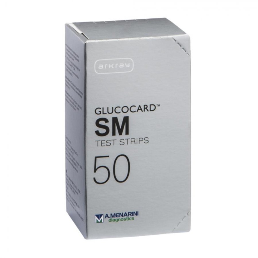 Test Strips Glucocard SM per Misurazione Glicemia - 50 Pezzi
