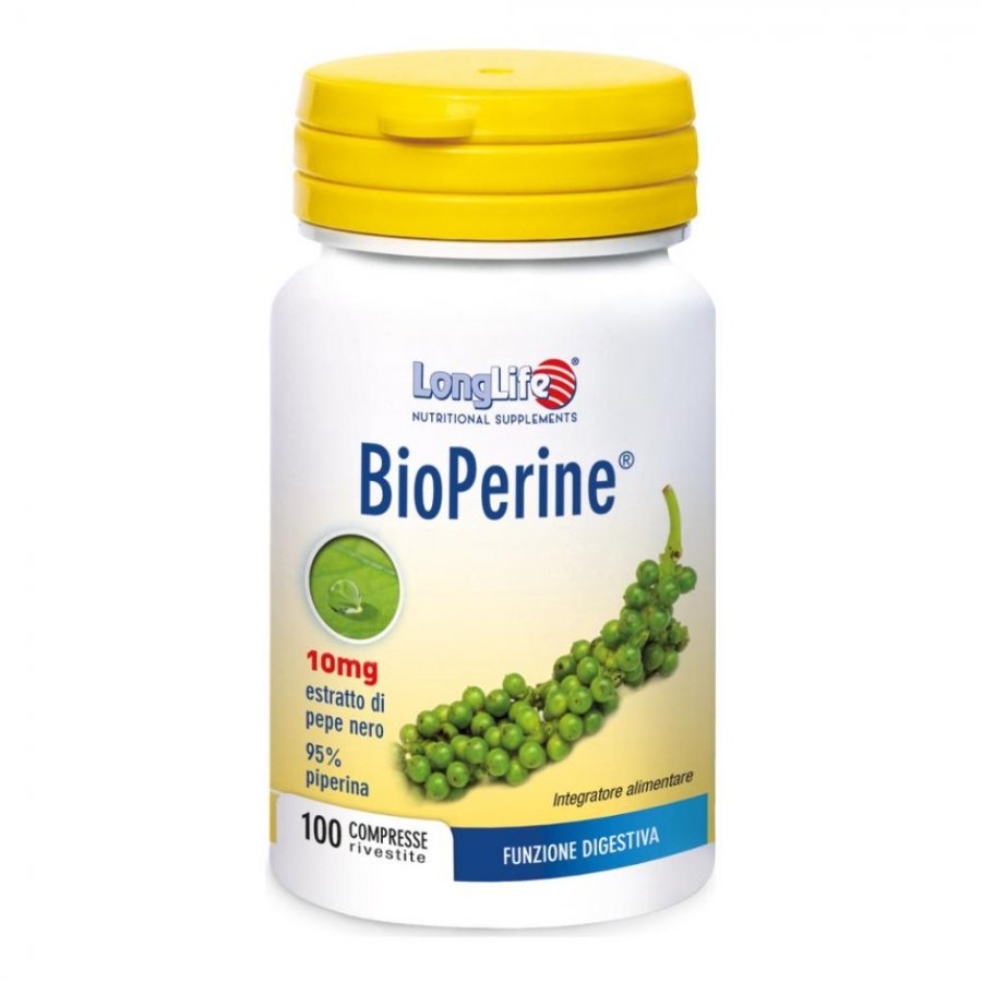 LONGLIFE Bioperine 100 Cpr