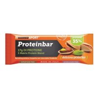 Named Sport - Proteinbar Delicious 50g Gusto Pistacchio - Barretta Proteica con Gusto Pistacchio