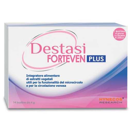 Destasi Forteven Plus 14 Buste - Integratore per Gambe Gonfie e Pesanti