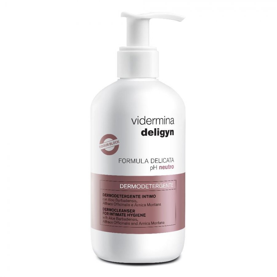Vidermina Deligyn - Detergente Intimo Con Dispenser 500ml - Igiene quotidiana delicata e sicura