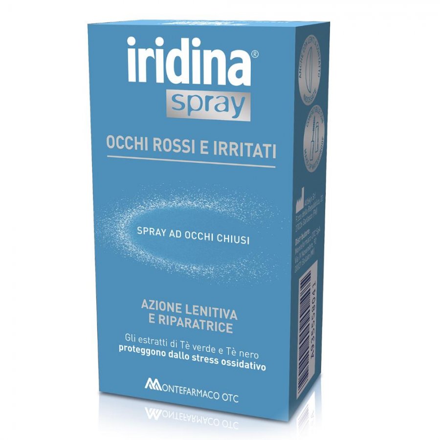 Iridina Collirio Spray Occhi Rossi e Irritati Flacone 10 ml