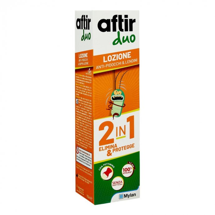 Aftir Duo Lozione Anti-Pidocchi & Lendini 100 ml