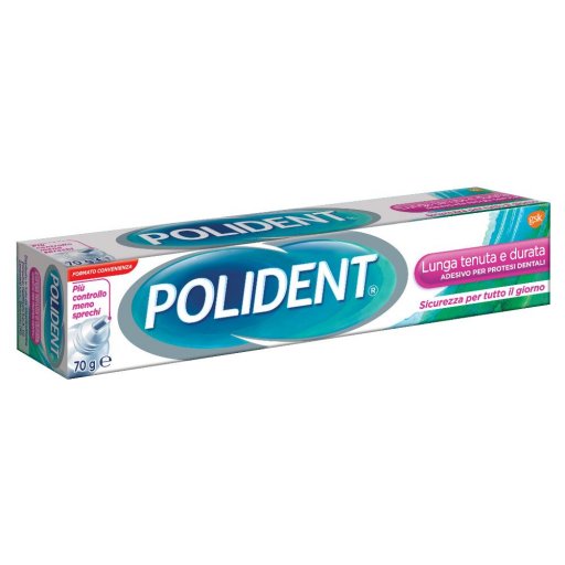 Polident - Adesivo per Protesi Dentali Lunga Tenuta 70g