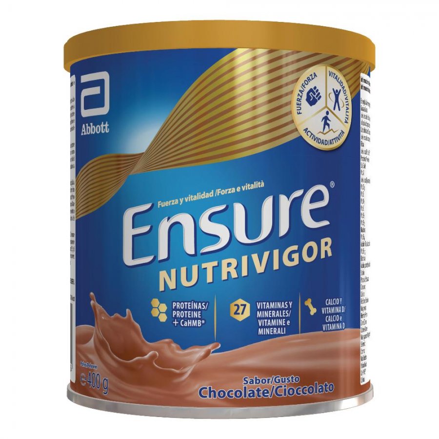 Ensure Nutrivigor - Integratore proteico in polvere al Cioccolato 400g