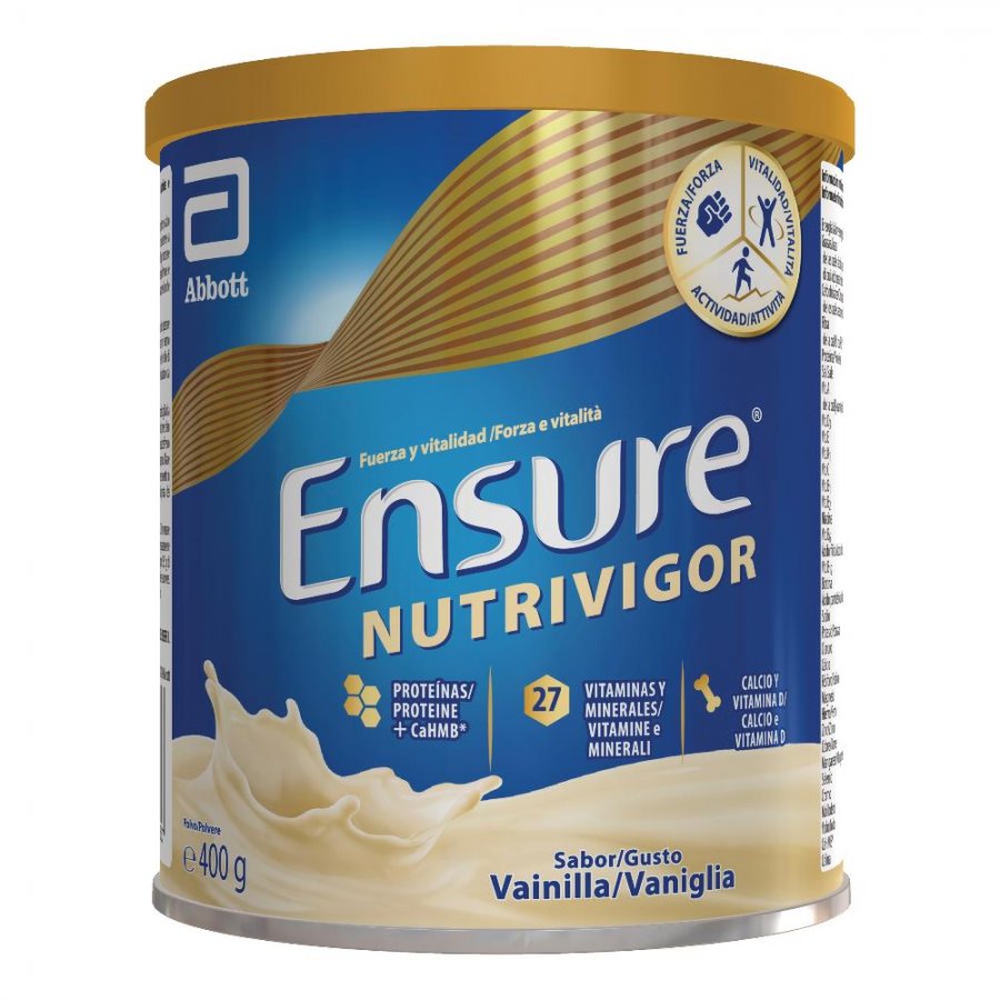 Ensure Nutrivigor - Bevanda Proteica Gusto Vaniglia 400g