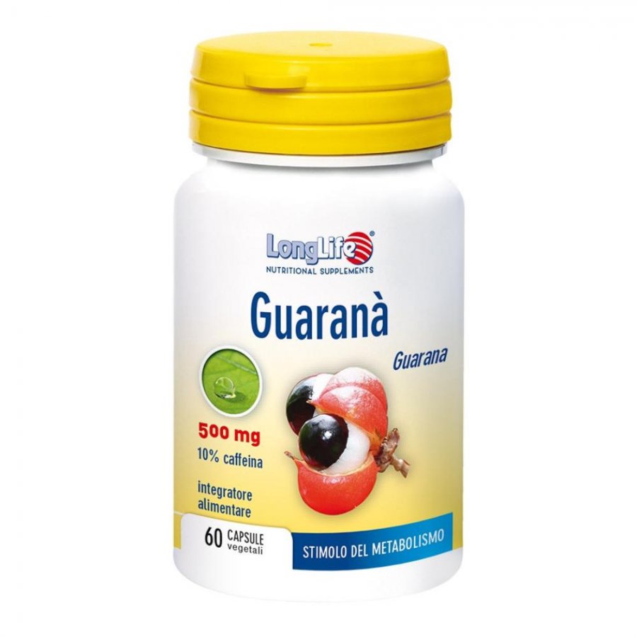 LONGLIFE Guarana 60 VegiCps