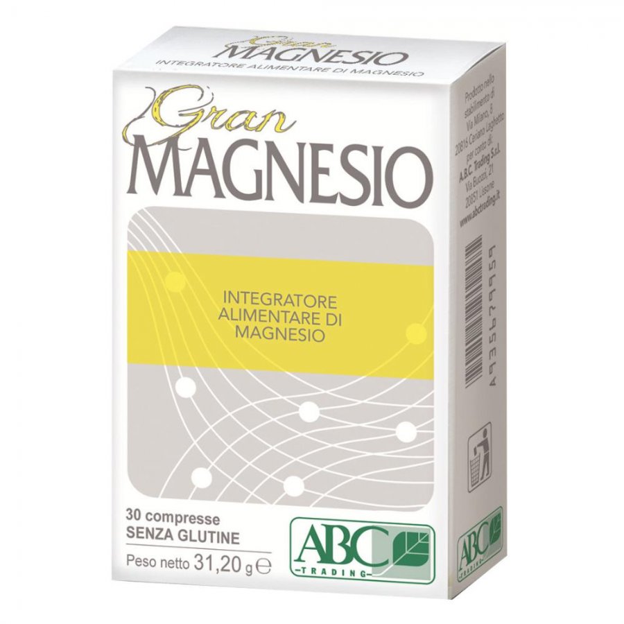 Gran Magnesio - 30 Compresse Senza Glutine