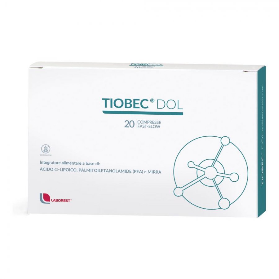 TIOBEC DOL 20 COMPRESSE DA 1455 MG