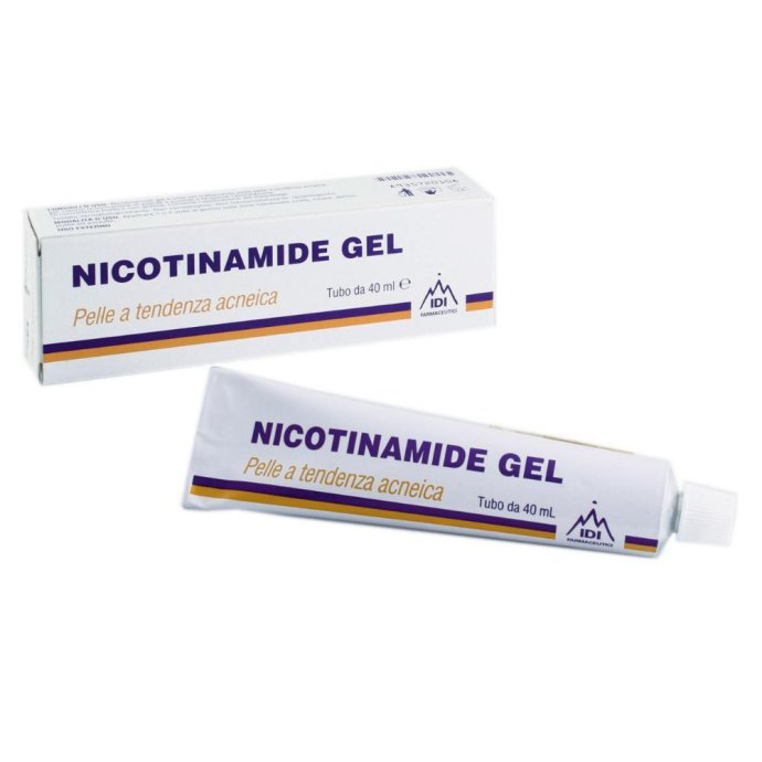 Nicotinamide Gel per Pelle con Imperfezioni, 40ml - Trattamento Acne e Imperfezioni Cutanee