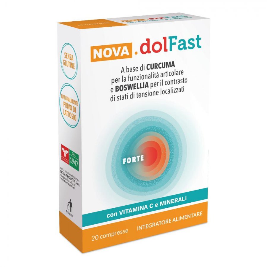 Nova Dol Fast 20 Compresse - Integratore per la Funzionalità Articolare