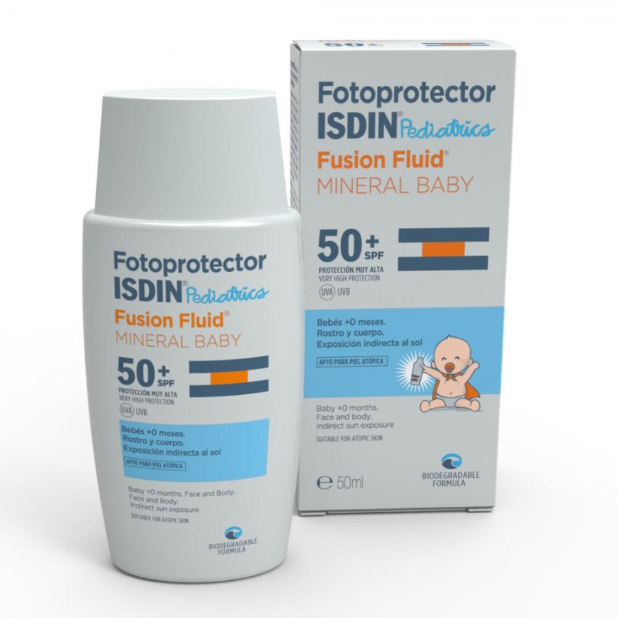  ISDIN Fotoprotector Pediatrics Fusion Fluid Mineral Baby SPF50+ 50 ml