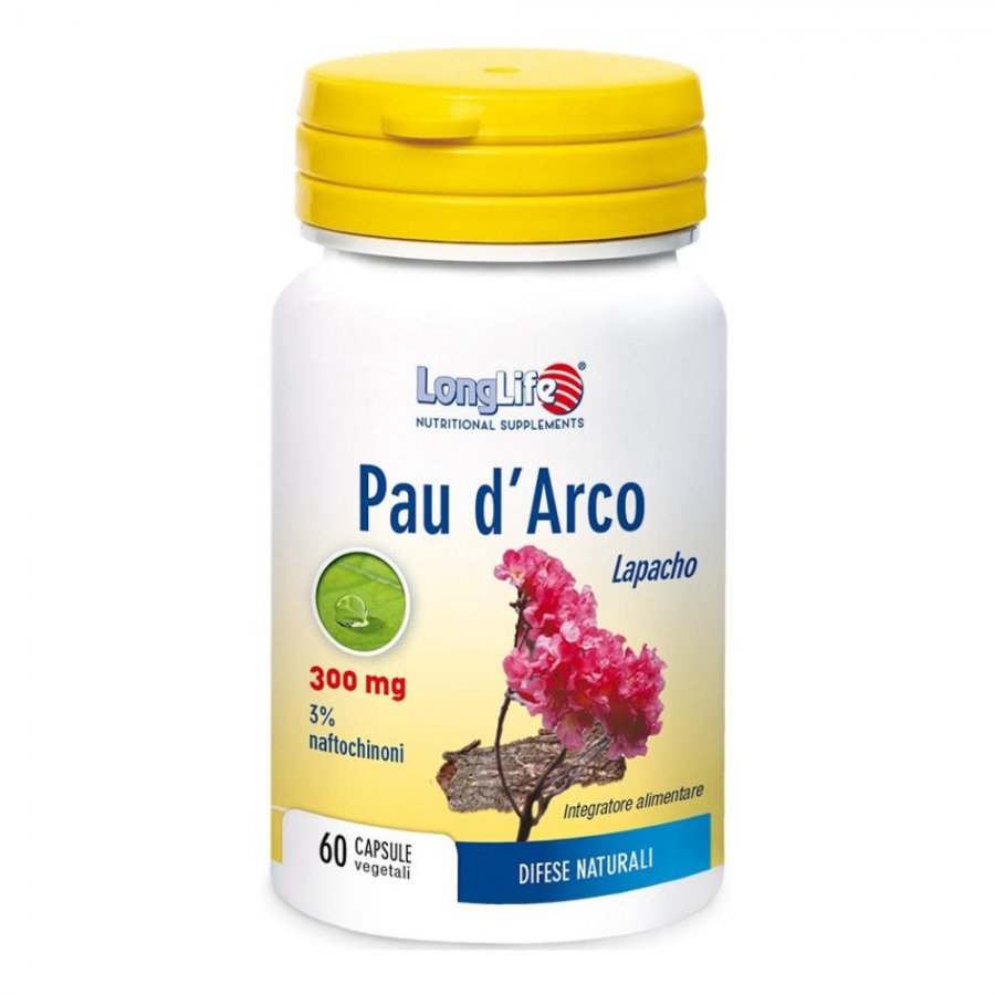 LONGLIFE Pau Darco 300mg 60Cps