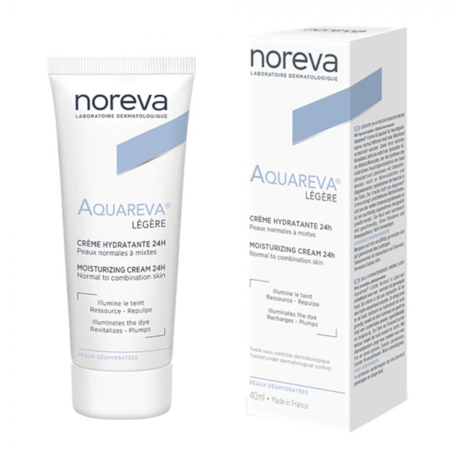 Noreva Aquareva - Crema Idratante Leggera 24h 40 ml