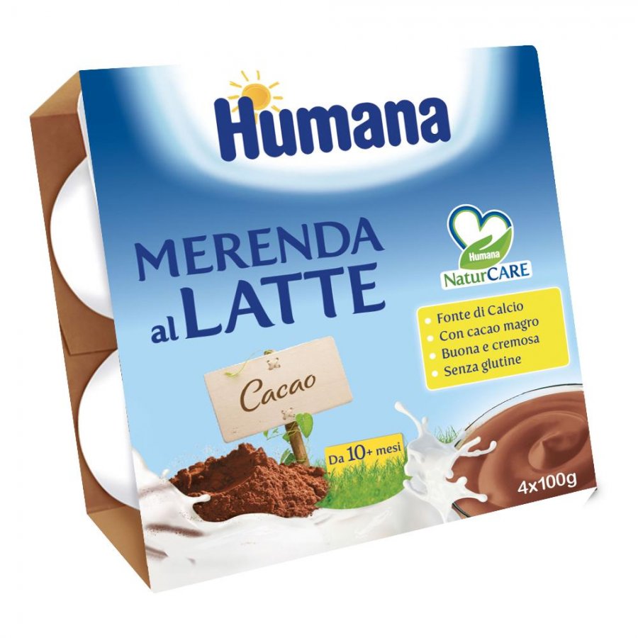 Humana Mer Latte Cioc 100gx4pz