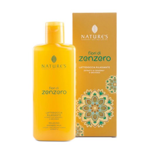 Nature's Fiori Di Zenzero Lattedoccia Rilassante 200ml - Latte Detergente Delicato