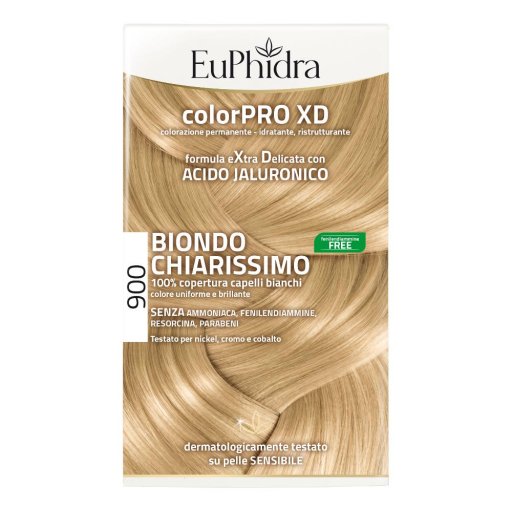 EuPhidra Colorpro XD - Colorazione permanente 900 Biondo Chiarissimo