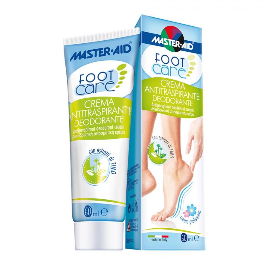 Pietrasanta - Foot Care Crema Per Piedi Antitraspirante E Deodorante 60 Ml