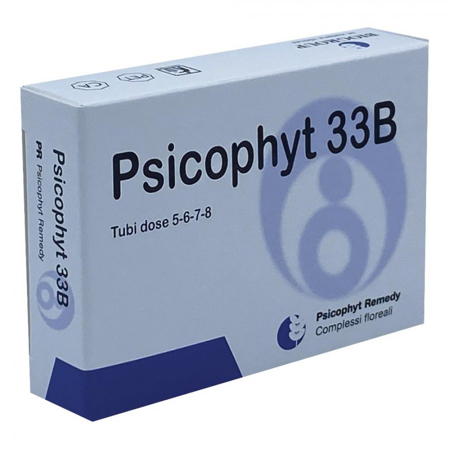 PSICOPHYT REMEDY 33B 4 Tubi Globuli