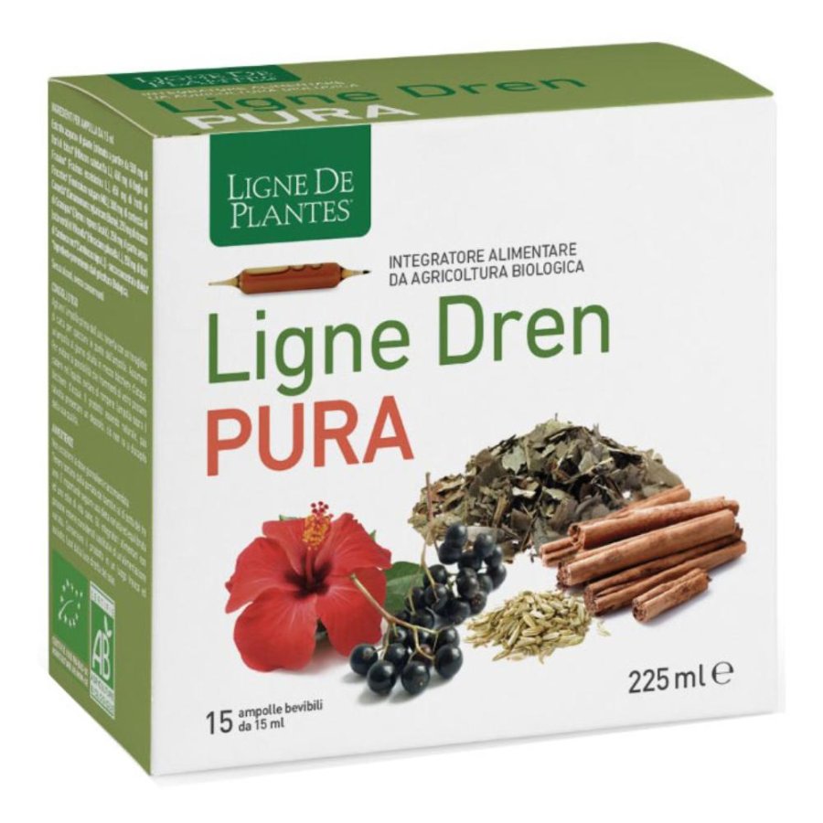 Ligne Dren Pura Bio 15 Ampolle Ligne Dren Pura Bio 15 Ampolle