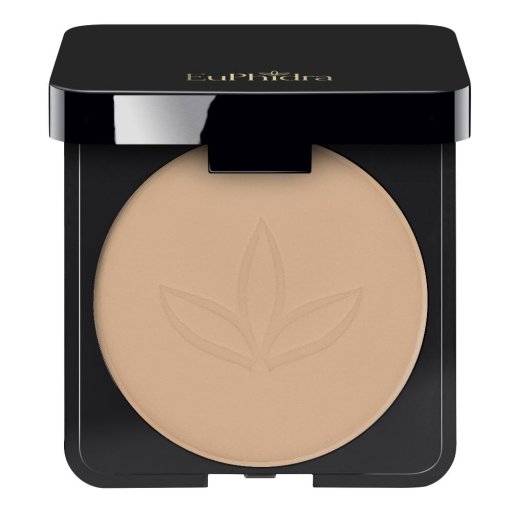 Euphidra Cipria Compatta Chiara PC01 10g, Trucco viso di alta qualità e lunga tenuta