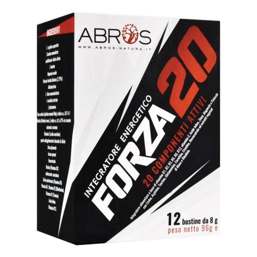 FORZA20, Integratore Energetico, 12 Bustine